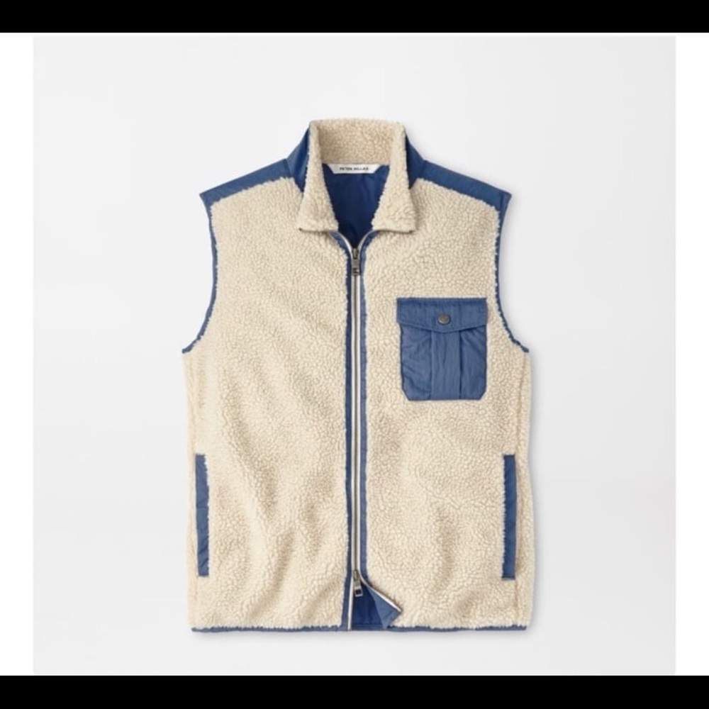 Peter Millar Autumn Pile Fleece Vest